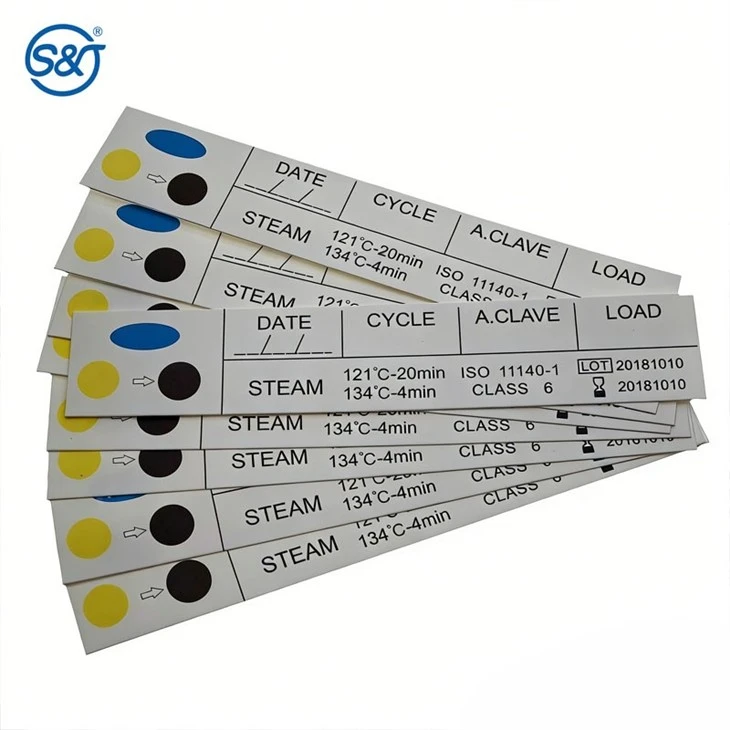 Disposable Medical Sterilization Test Indicator Card high quality Disposable Medical Sterilization Test Indicator Card high quality